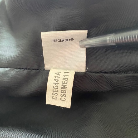 Calvin Klein Stretch Black Dress with Belt - Picture 6 of 9